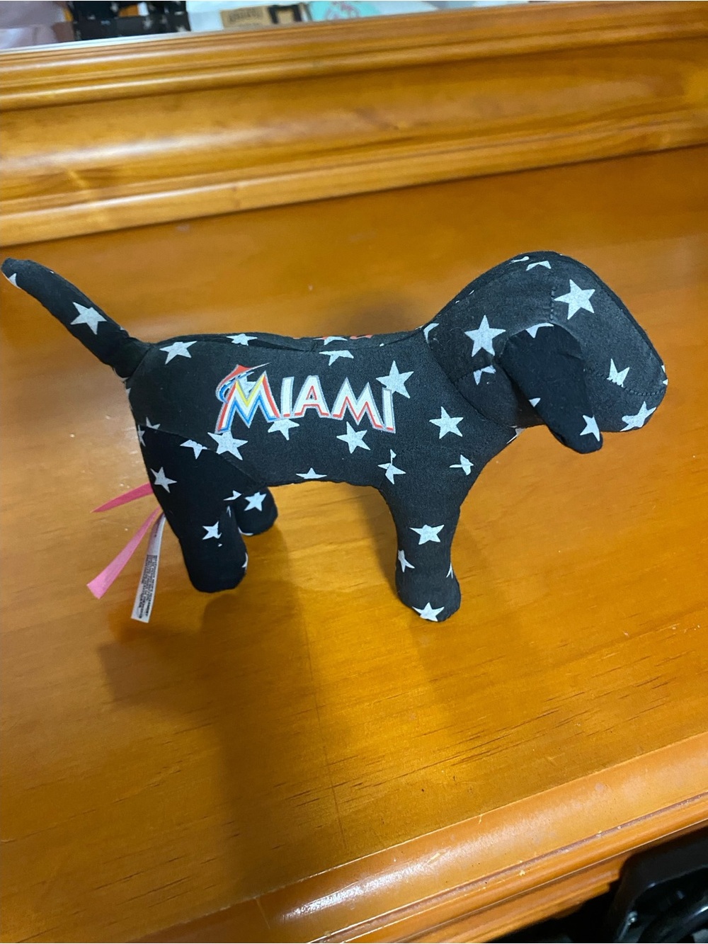 Rare Victoria Secret MLB plush dog